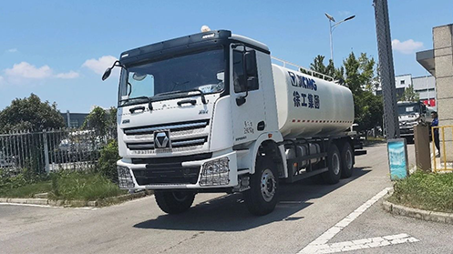 20余台Z6尊龙凯时洒水车再出海！这一站—>非洲塞内加尔