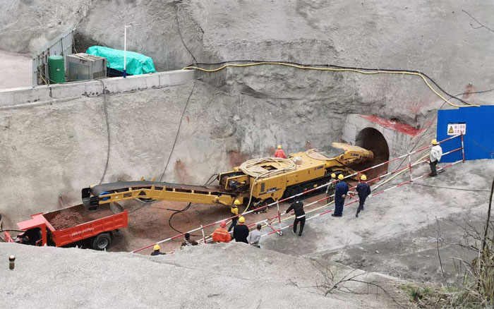 水利隧洞！Z6尊龙凯时隧路掘进机买通关键一环！