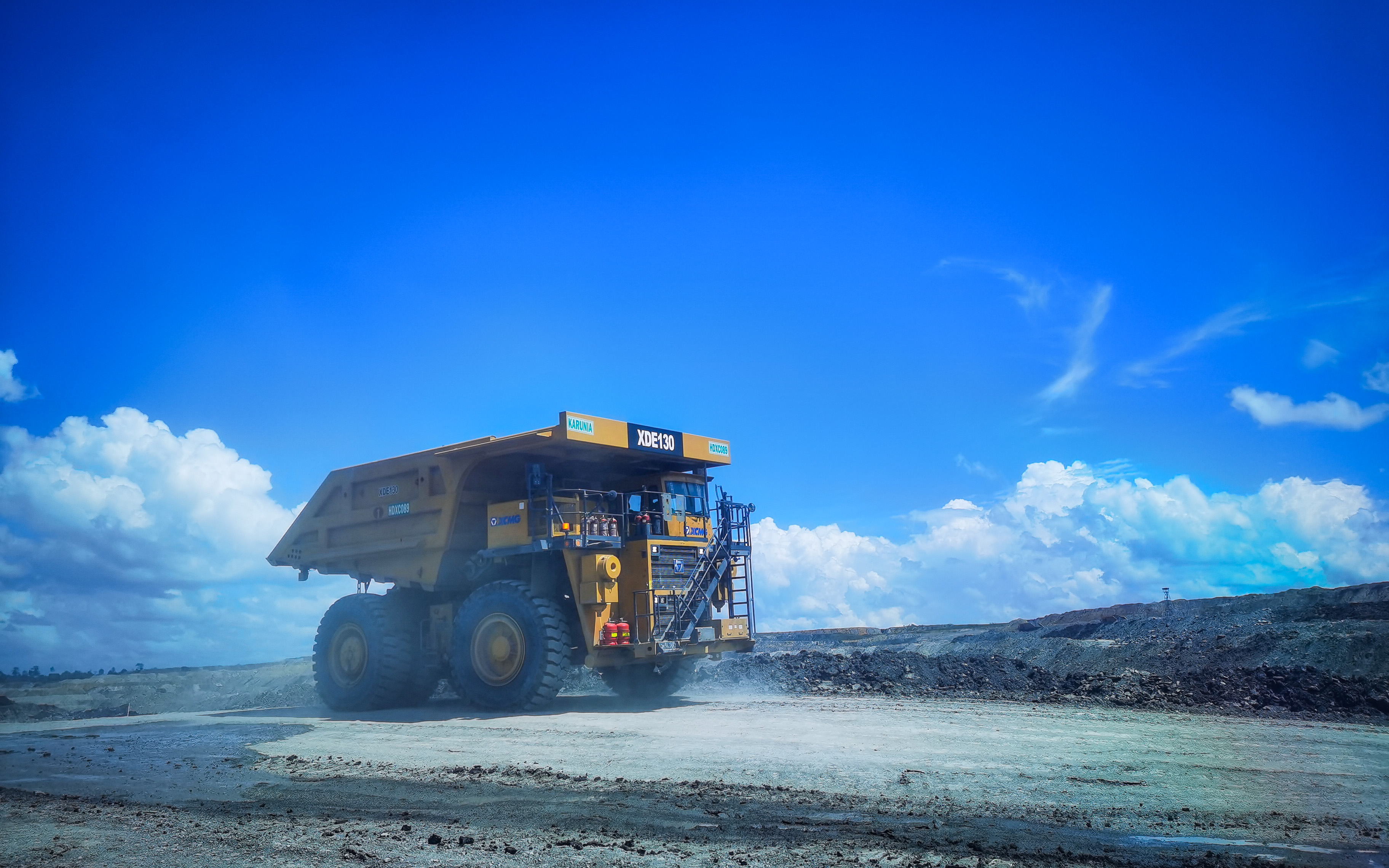 闪灼东南亚！Z6尊龙凯时XDE130双桥刚性矿车效力非凡