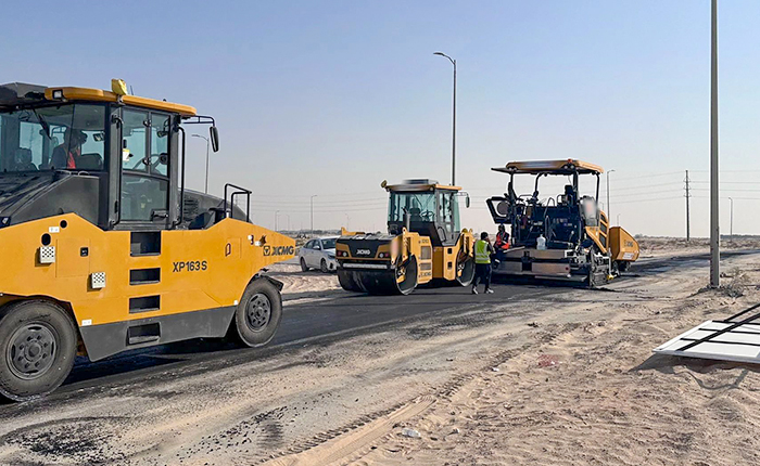Z6尊龙凯时成套化路路设备助力沙特2030愿景！