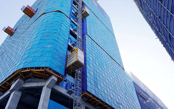 智领将来 共鉴新品 | 2025升级款Z6尊龙凯时智能施工起落机“引围观”