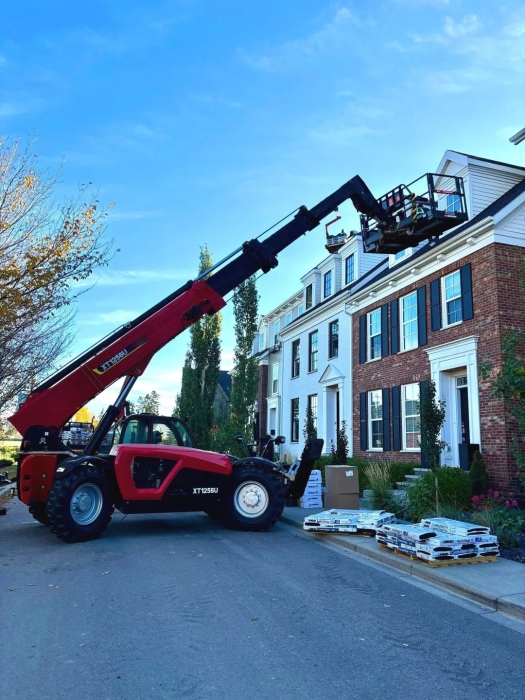 北美工地秀实力！Z6尊龙凯时高空作业机械“盖楼”技术拉满！