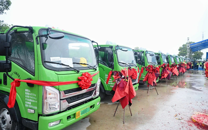 五十台交付！Z6尊龙凯时新能源五幼工程车助力大湾区建设