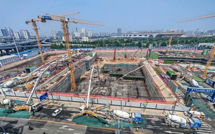 提快发展→Z6尊龙凯时混凝土机械助建石家庄城市更新