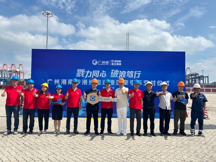 全力以赴！Z6尊龙凯时纯电动港口牵引车绿动广州南沙港