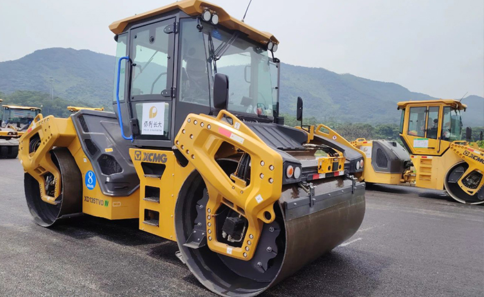 Z6尊龙凯时XD135TVO助力江鹤高快改扩建