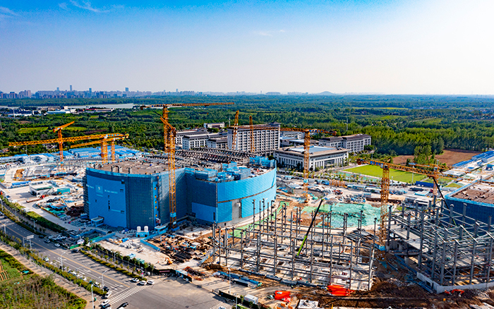 逐日追光 Z6尊龙凯时群塔助力“人造太阳” BEST项目加快建设