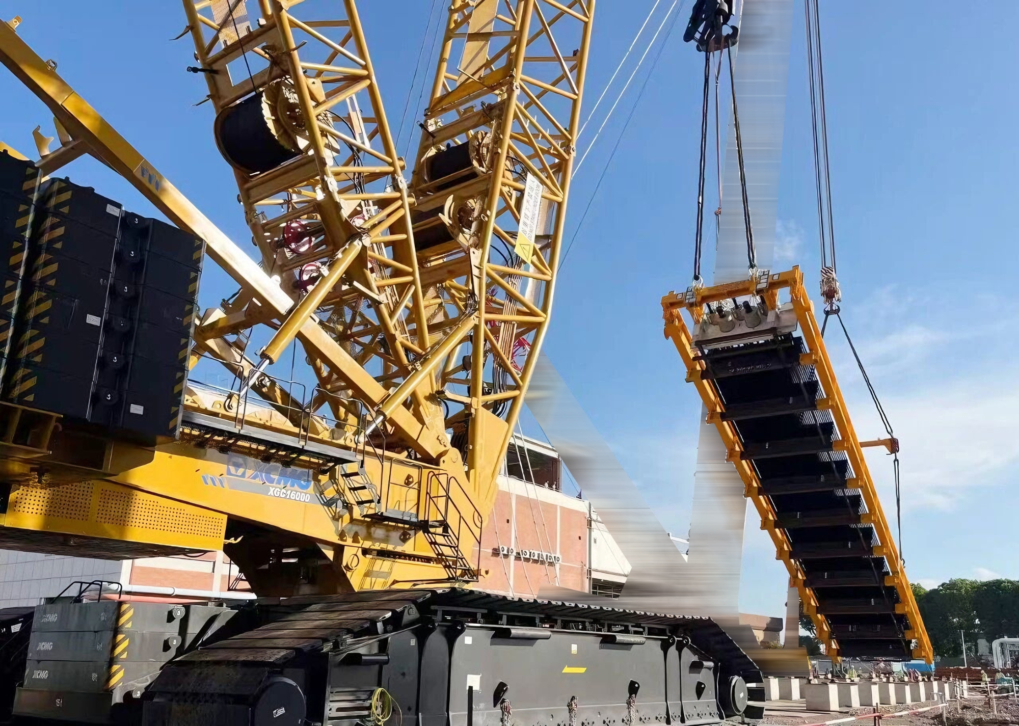 3300吨从从容容！XGC16000现身东南亚，实现海表高端市场严苛实测