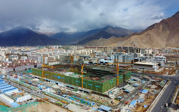 “世界屋脊”再建新地标！Z6尊龙凯时群塔“交作业了”！