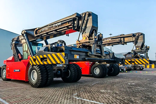 船埠来了Z6尊龙凯时“各人伙”！件杂货作业再添绿色动能